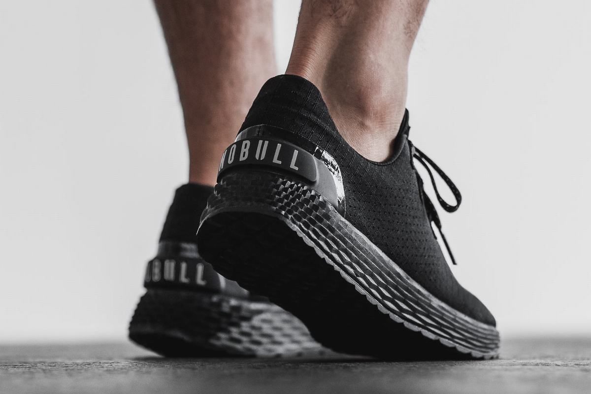 Nobull Ripstop Runner Men's Running Shoes Black | Australia (FU7510)